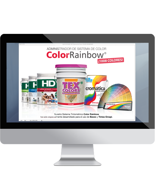 COLOR RAINBOW - SOFTWARE TINTOMÉTRICO